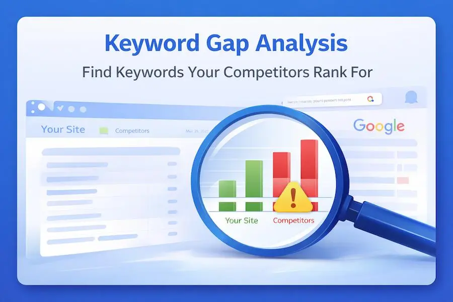 Keyword Gap Analysis: Find Keywords Your Competitors Rank For