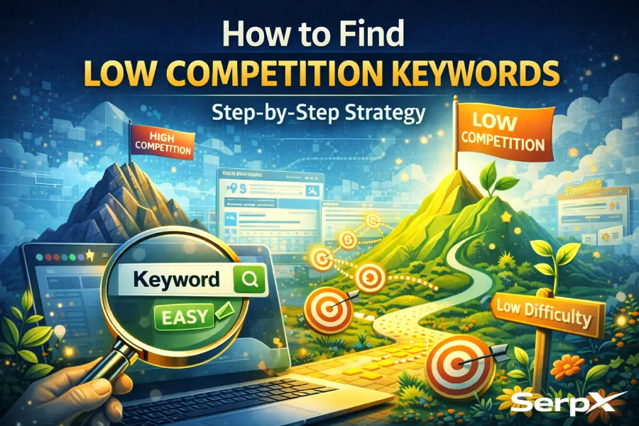 How to Find Low Competition Keywords (Step-by-Step Strategy)