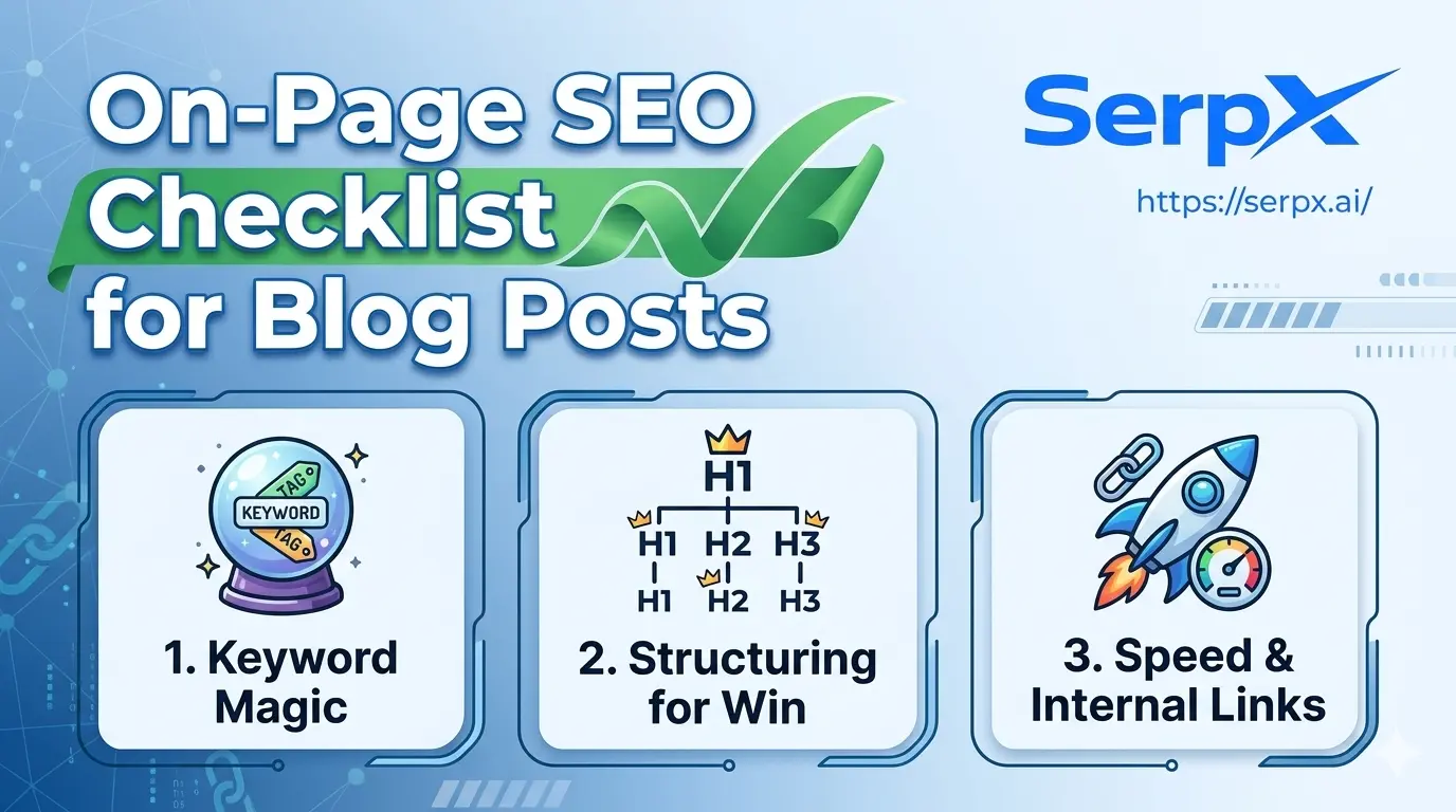 On-Page SEO Checklist for Blog Posts