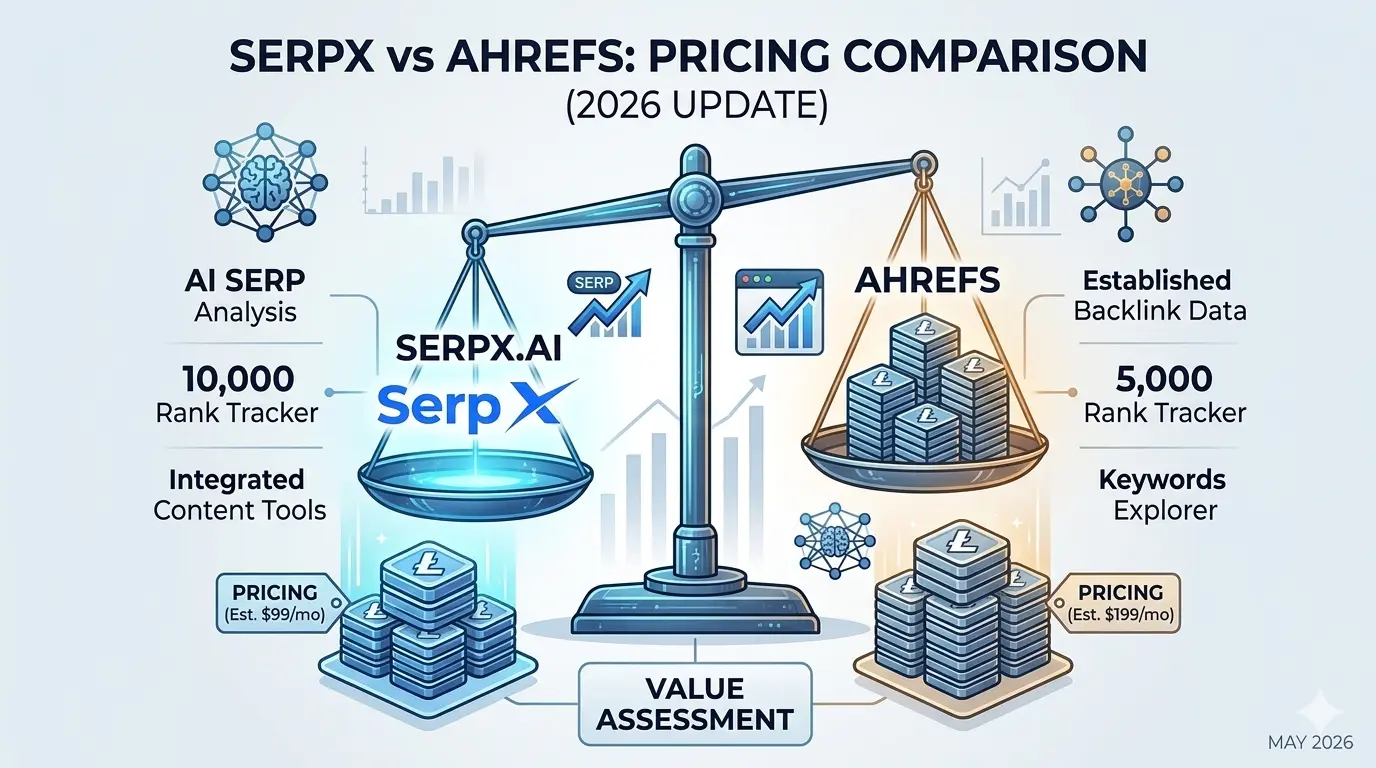 SerpX and Ahrefs Pricing Comparison