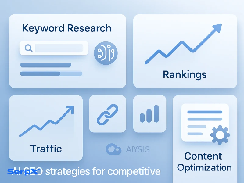 AI SEO strategies for competitive niches 2026