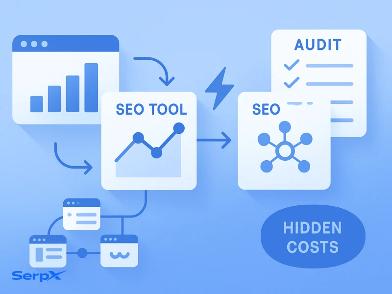 Top 10 SEO Tools for Small Businesses in USA visual guide by SerpX